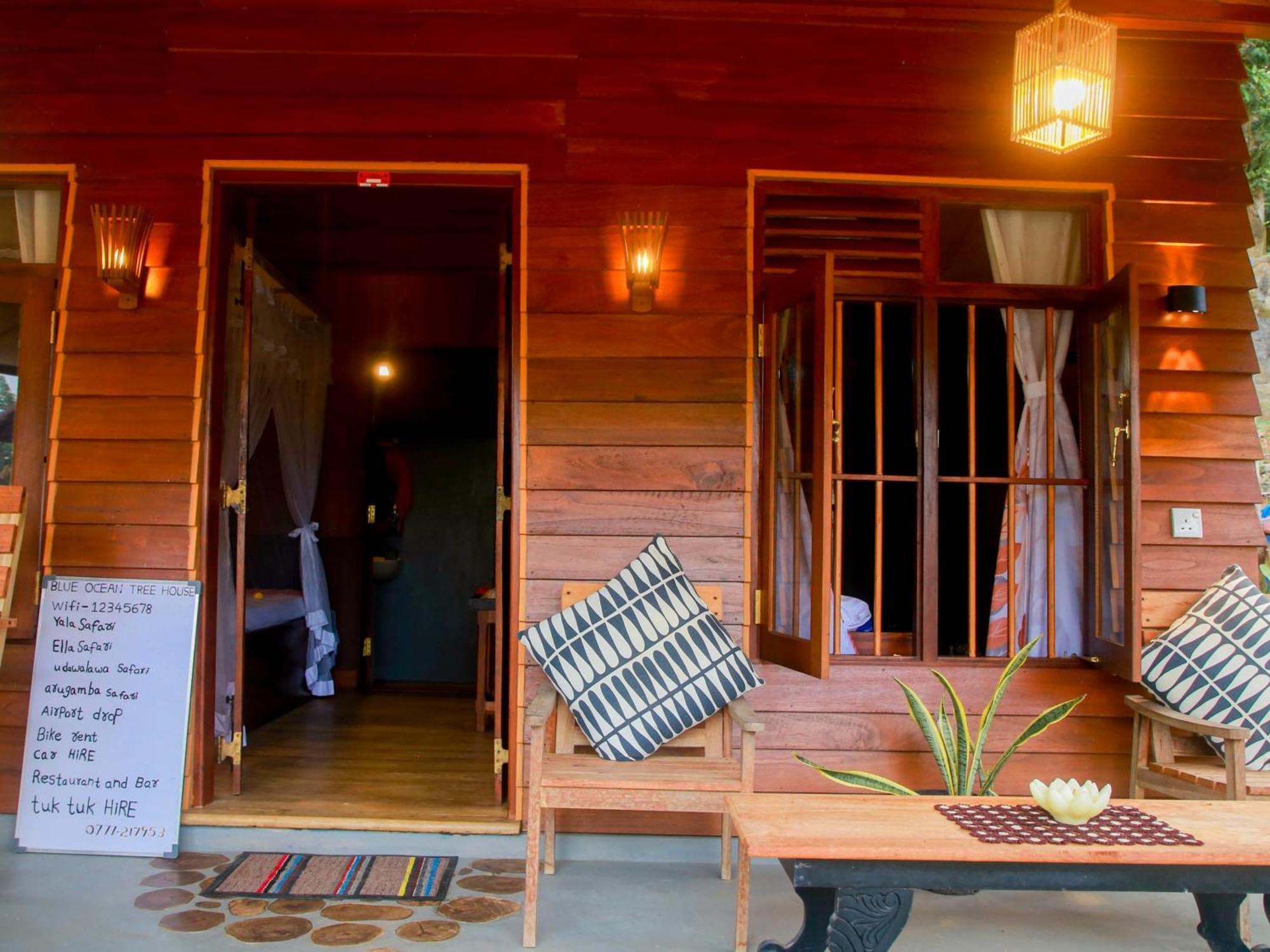 Blue Ocean Tree House Hiriketiya Villa ดิคเวลลา ภายนอก รูปภาพ